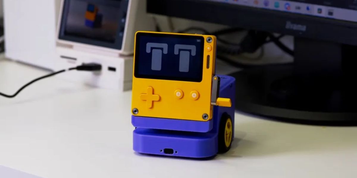 Playdate Transformed into Interactive Robot Pet with Open-Source PlayBot Mod