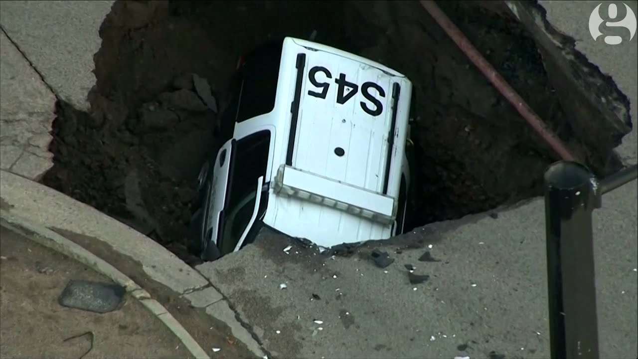 Colorado Sinkholes Swallow Three Cars in Dramatic Incident