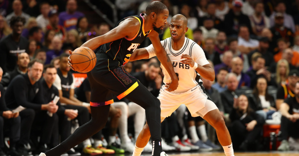 Kevin Durant and Chris Paul’s Heated Exchange Caught on Camera