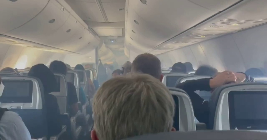 Delta Airlines Flight 345 Makes Emergency Landing After Cabin Fills with Smoke