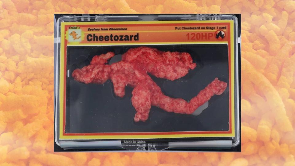 Pokémon-Shaped Cheeto Fetches Nearly $88,000 at Auction