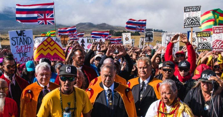 Native Hawaiians Demand More Funding for Housing and Infrastructure on Hawaiian Home Lands!