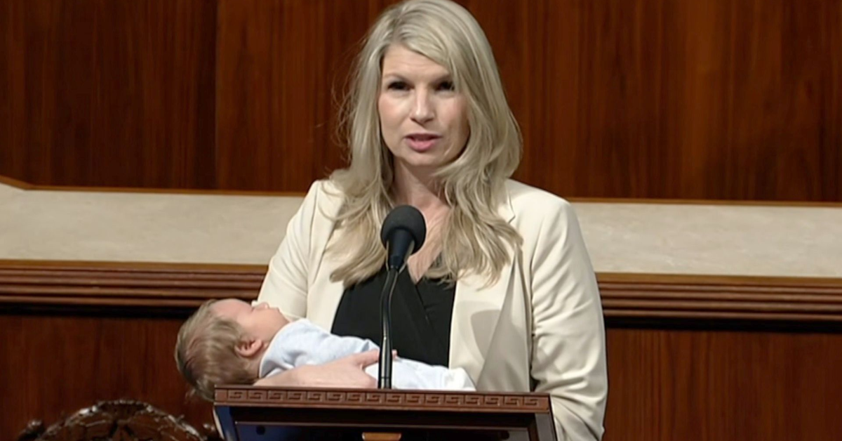 Historic Moment in Politics: Congresswoman Votes While Caring for 4-Week-Old Baby