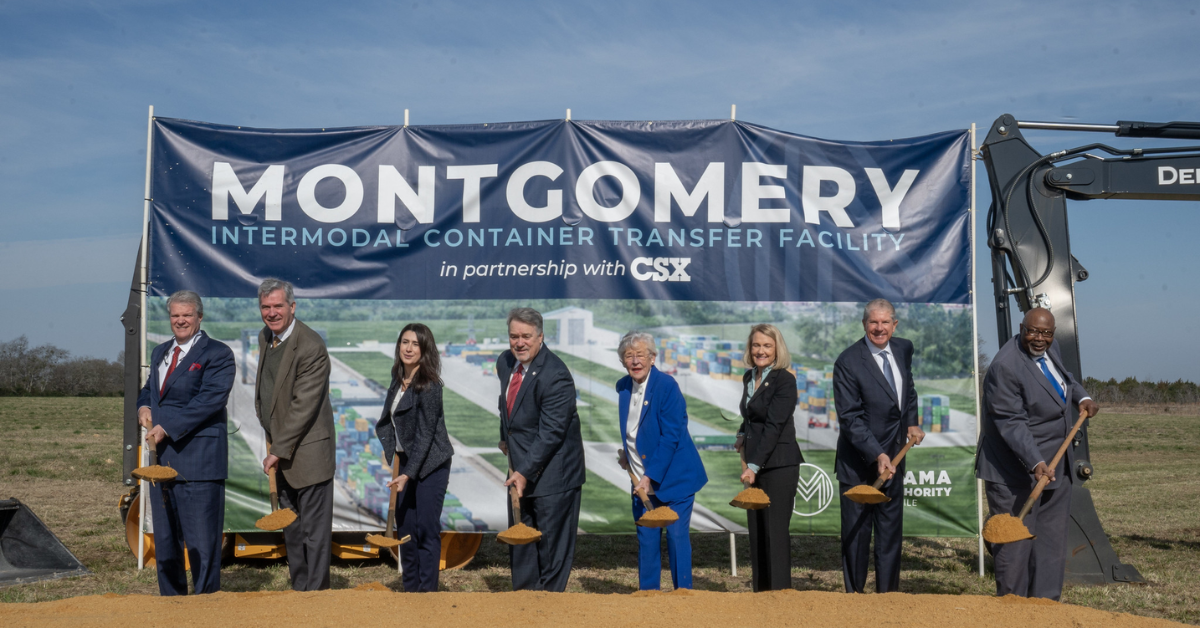 Alabama Ports Are Expanding: Groundbreaking for Intermodal Facility Begins