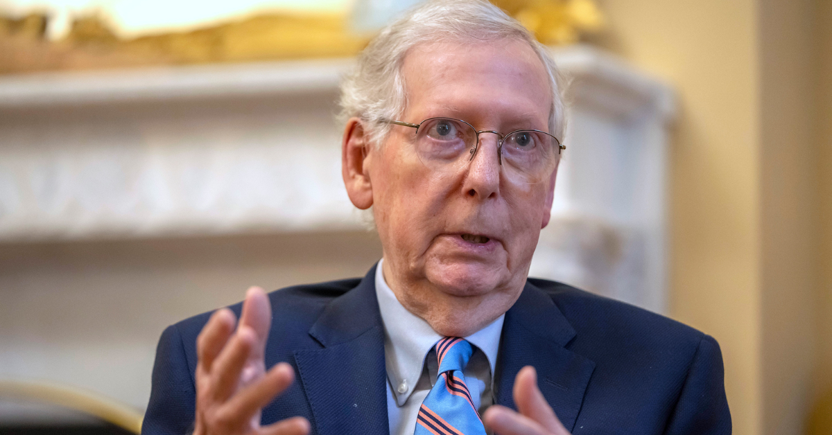 McConnell Announces He Won’t Seek 8th Term in the Senate on His 83rd Birthday