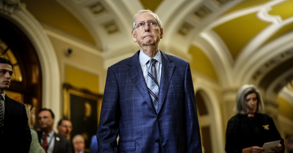 McConnell Announces He Won’t Seek 8th Term in the Senate on His 83rd Birthday