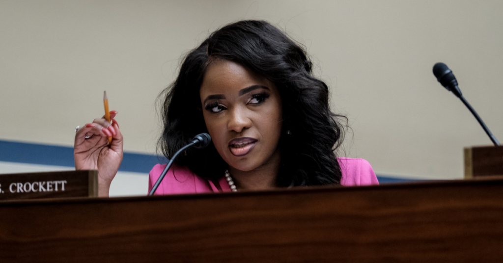 Rep. Jasmine Crockett Fires Back at Sen. Fetterman Over Viral TikTok Criticism