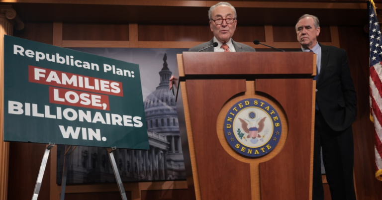 Schumer Slams House Republicans for Pushing Trump-Era Tax Cuts with 'On Steroids' Plan