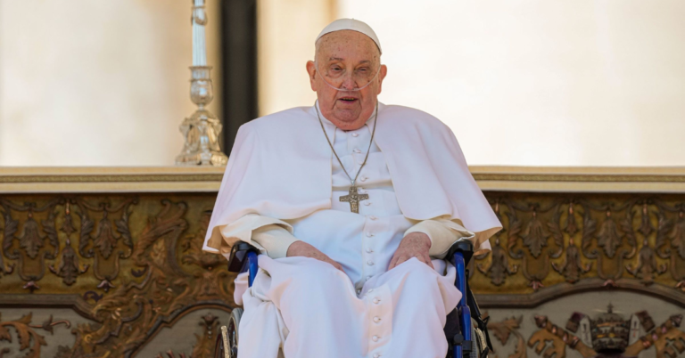 Pope Francis Surprises Faithful with First Public Appearance Since Hospital Release