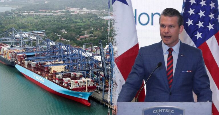 Hegseth Announces U.S.-Panama Deal for Free, Priority Passage of Warships Through Panama Canal!
