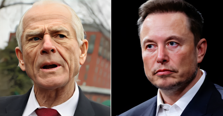 Elon Musk Escalates Spat with Trump Adviser Peter Navarro Over Tariffs