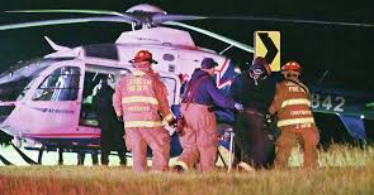 2 Medical Helicopters Scramble After SUV Crashes Into Residential Home!