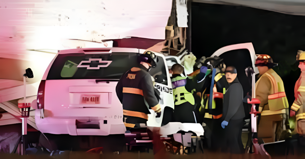 2 Medical Helicopters Scramble After SUV Crashes Into Residential Home