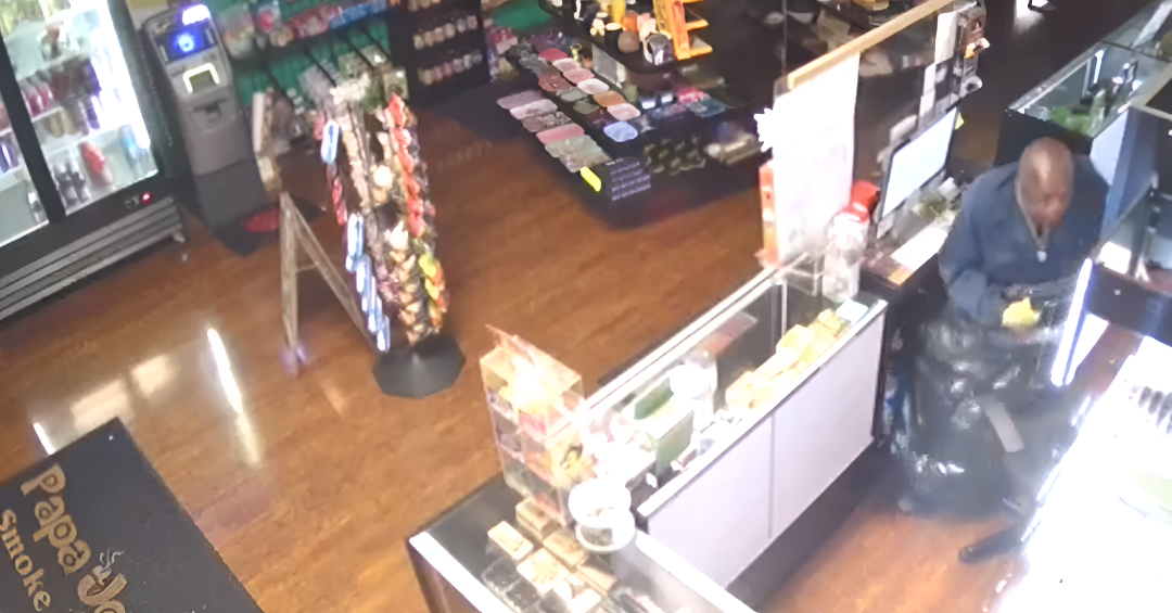 Norfolk Crime Alert: Man Steals from 7-Eleven and Papa Joe’s Smoke Shop Caught on Camera!