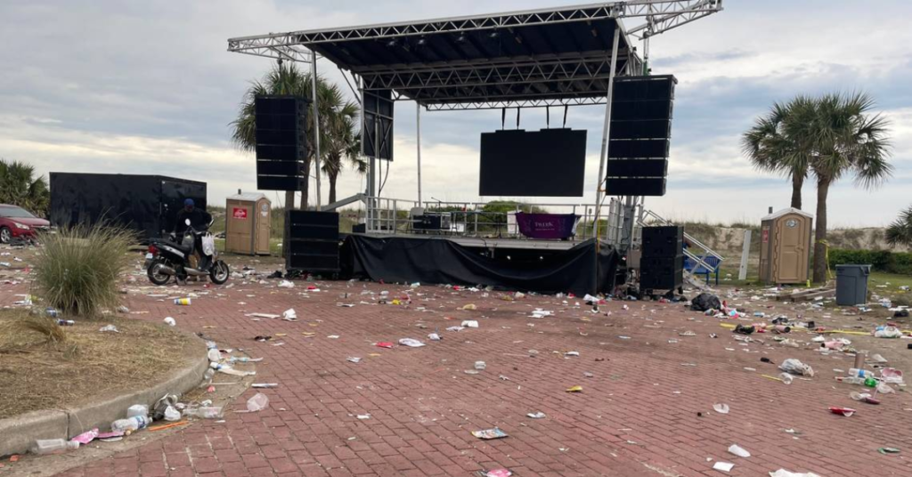 12 People Rushed to Hospital After Panic and Brawls at Atlantic Beach Bike Week