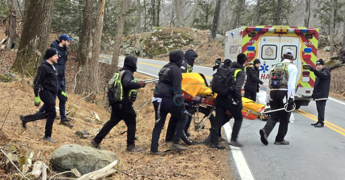 Orange County Chaveirim Team Successfully Rescues Lost Hiker in Harriman State Park!