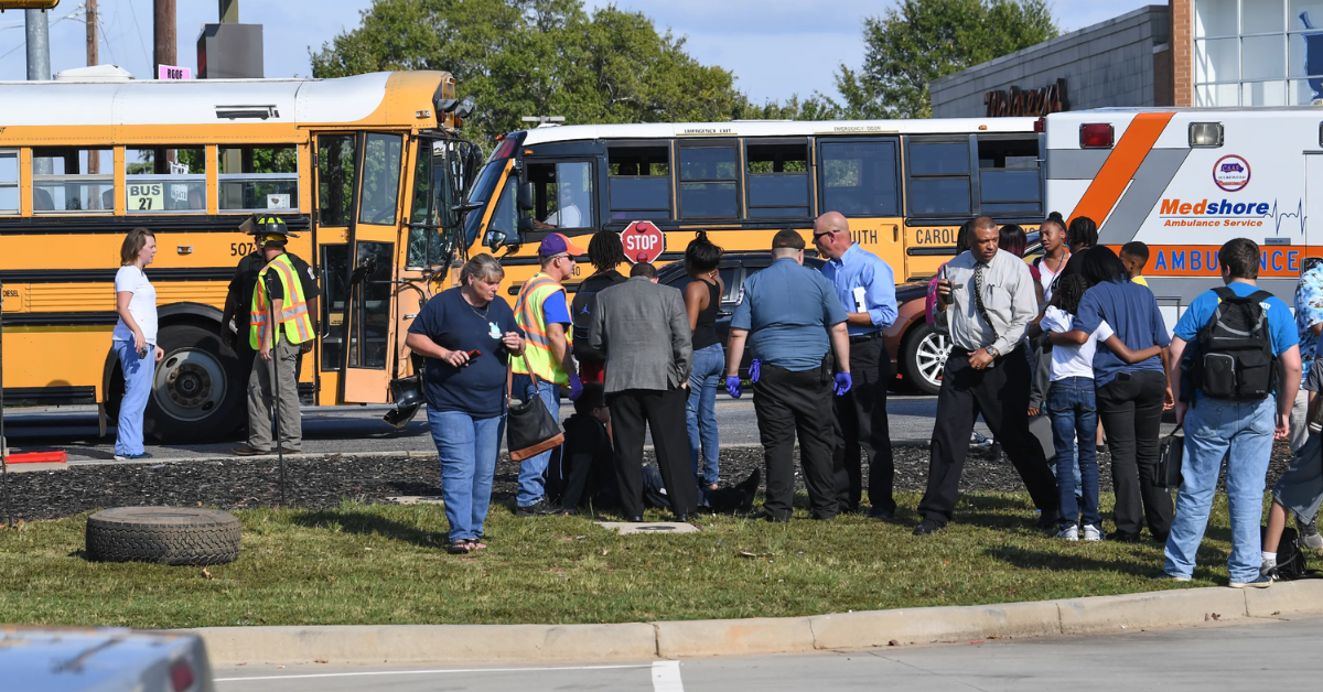 Shocking News: School Bus Crash in Anderson: Two Students On Board During Collision