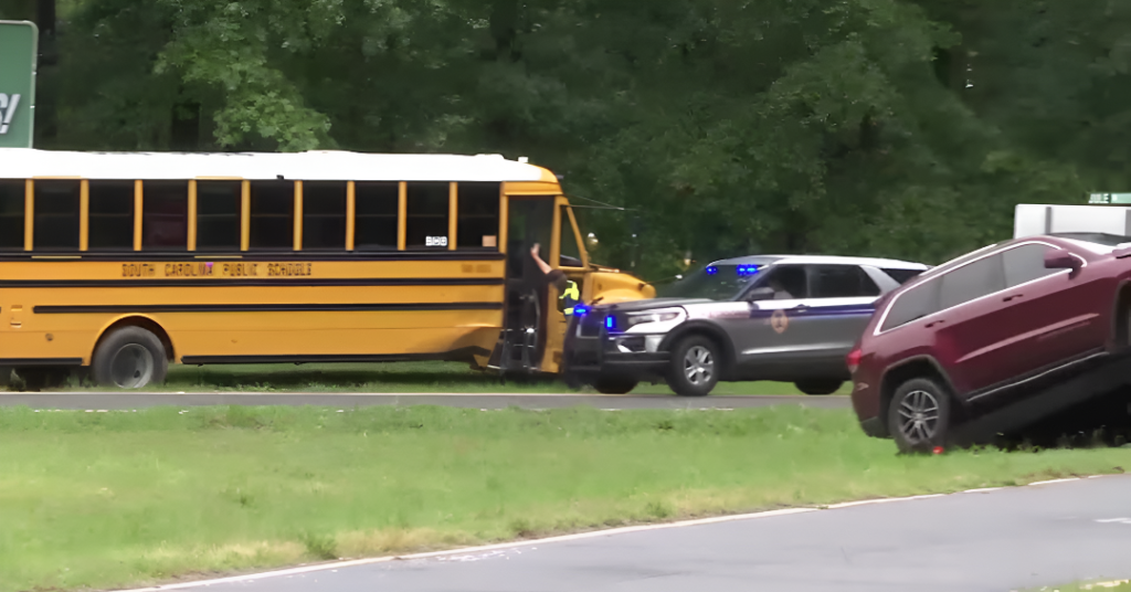 Shocking News: School Bus Crash in Anderson: Two Students On Board During Collision