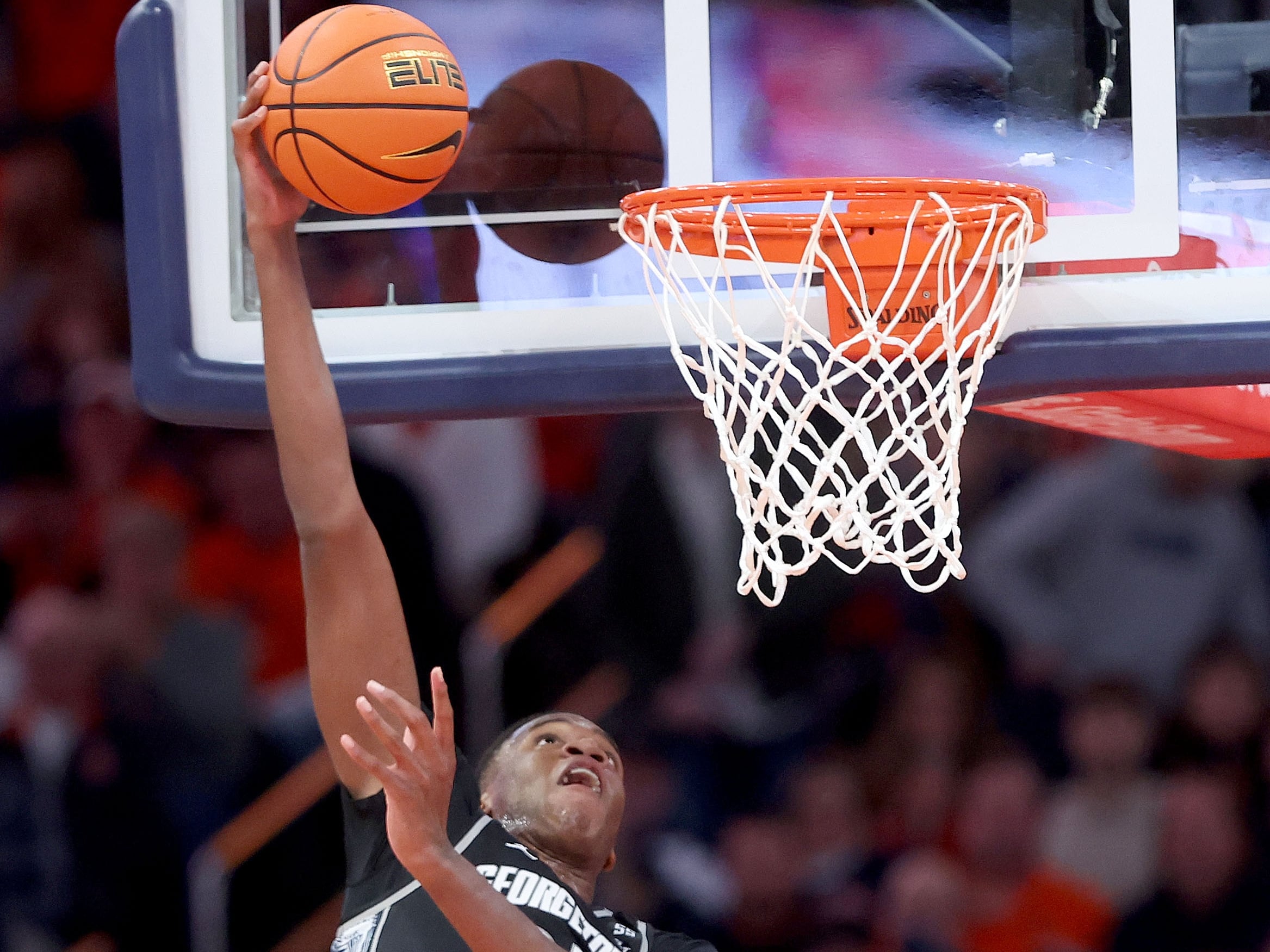 Former Georgetown star breaks down in tears after landing with reigning NBA champs