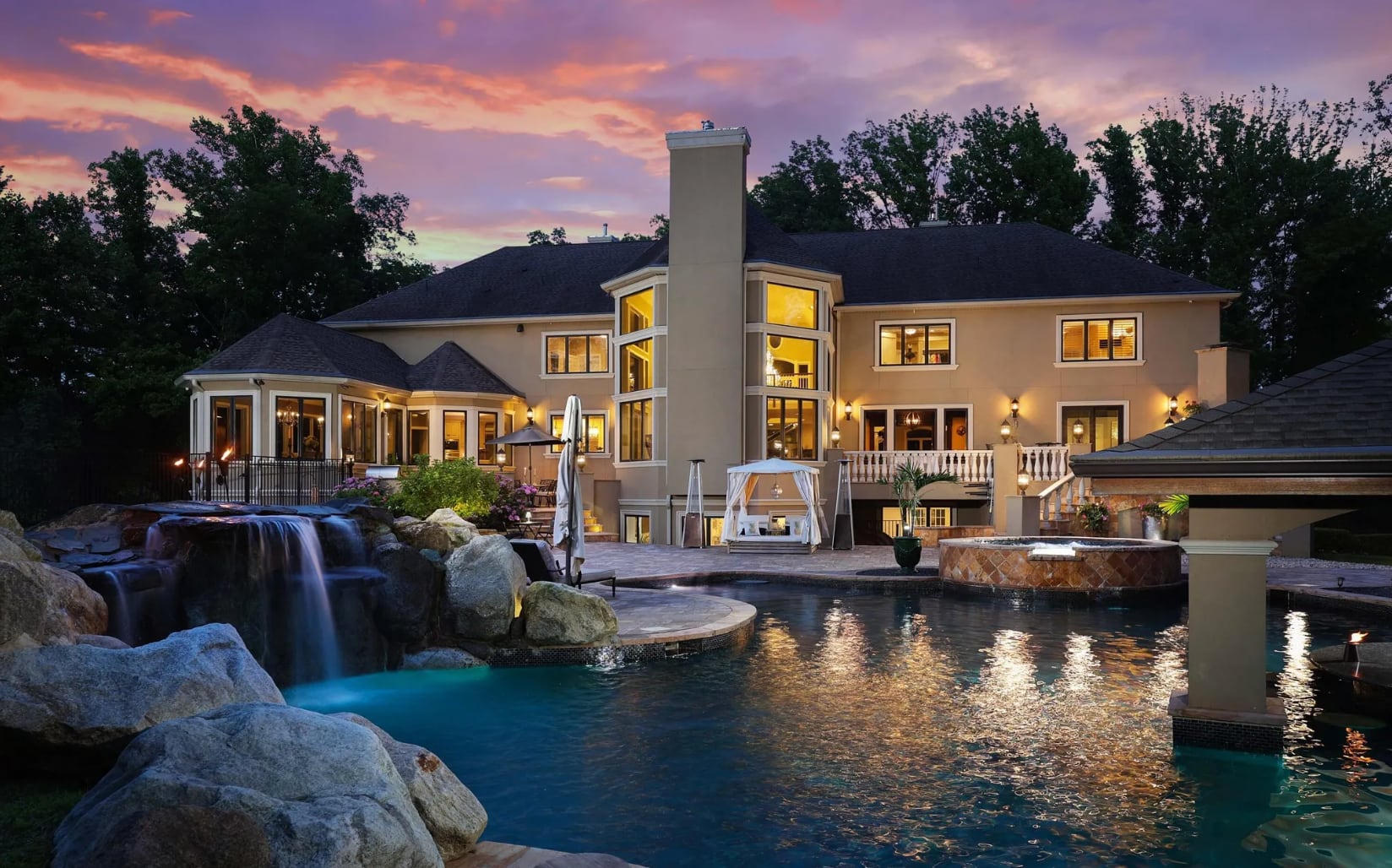 This N.J. home has a swim-up bar — and pretty much anything else you could possibly want
