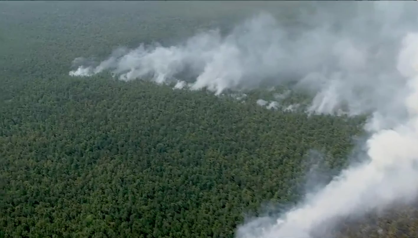 5,700 acre N.J. wildfire still not fully contained