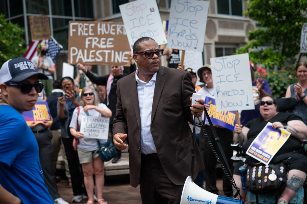 Pittsburgh Workers Join Nationwide Protests to Challenge ICE’s Immigrant Policies