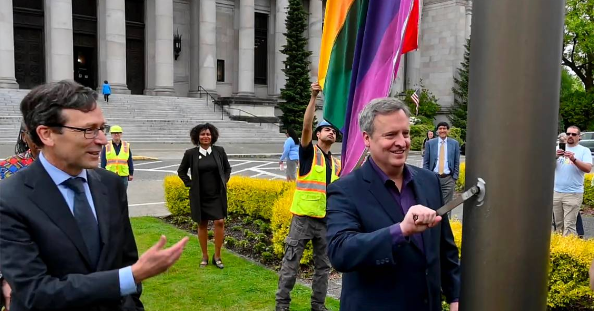 Washington State Patrol Apologizes for Disrupting Olympia's Pride Flag Raising
