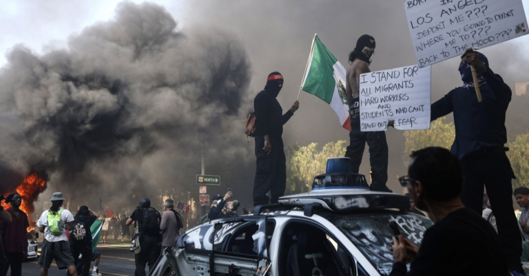 Live Updates: LA Riots Escalate with Looting as Newsom Confronts Homan