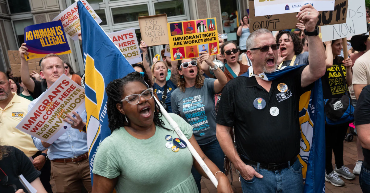 Pittsburgh Workers Join Nationwide Protests to Challenge ICE’s Immigrant Policies