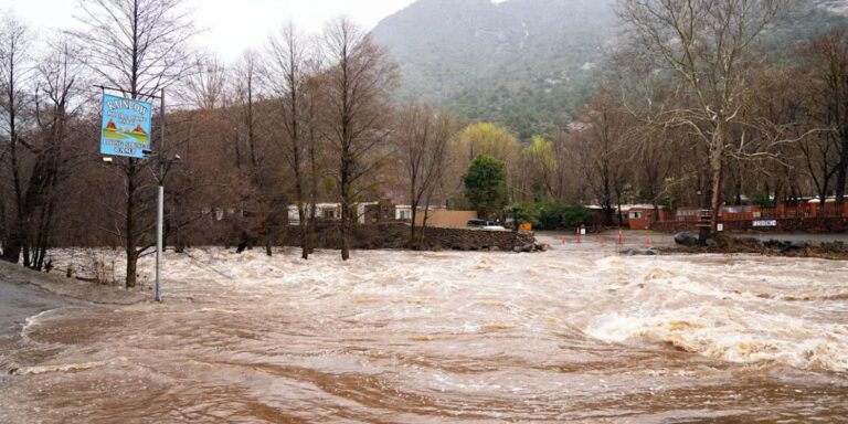 Flash Flood Warning Issued for Coconino County as Storms Hit White Sage Fire Zone