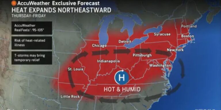 Severe Heat and Storms Expected in New Jersey This Weekend, Forecasters Warn